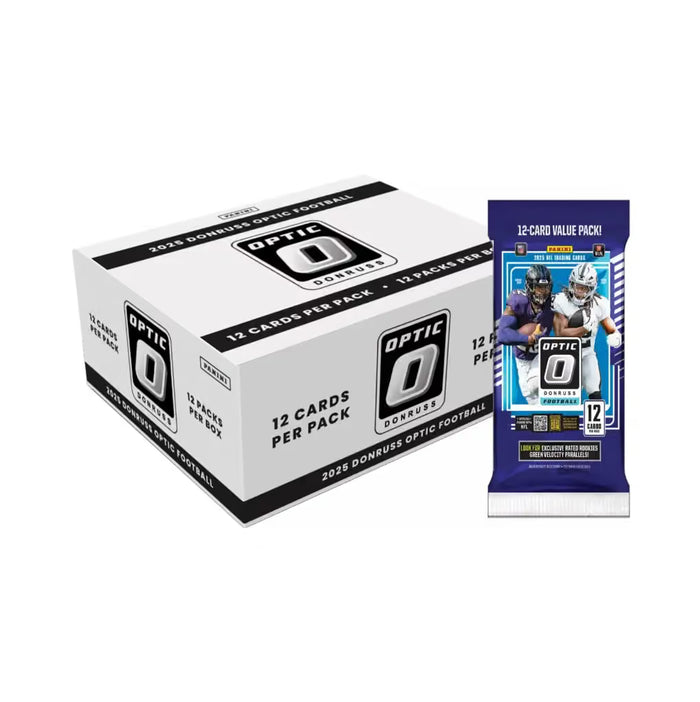 2025 Panini Donruss Optic Football Caja de Fat Packs