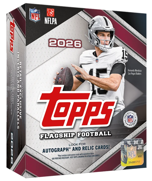 2026 Topps Flagship Football Mega