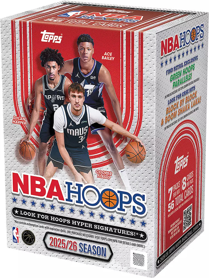 2025/26 Topps Hoops Basketball Blaster
