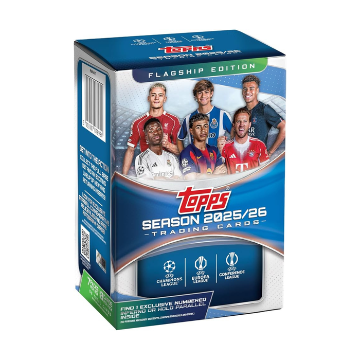 2025-26 Topps UEFA Club Competitions Soccer Blaster