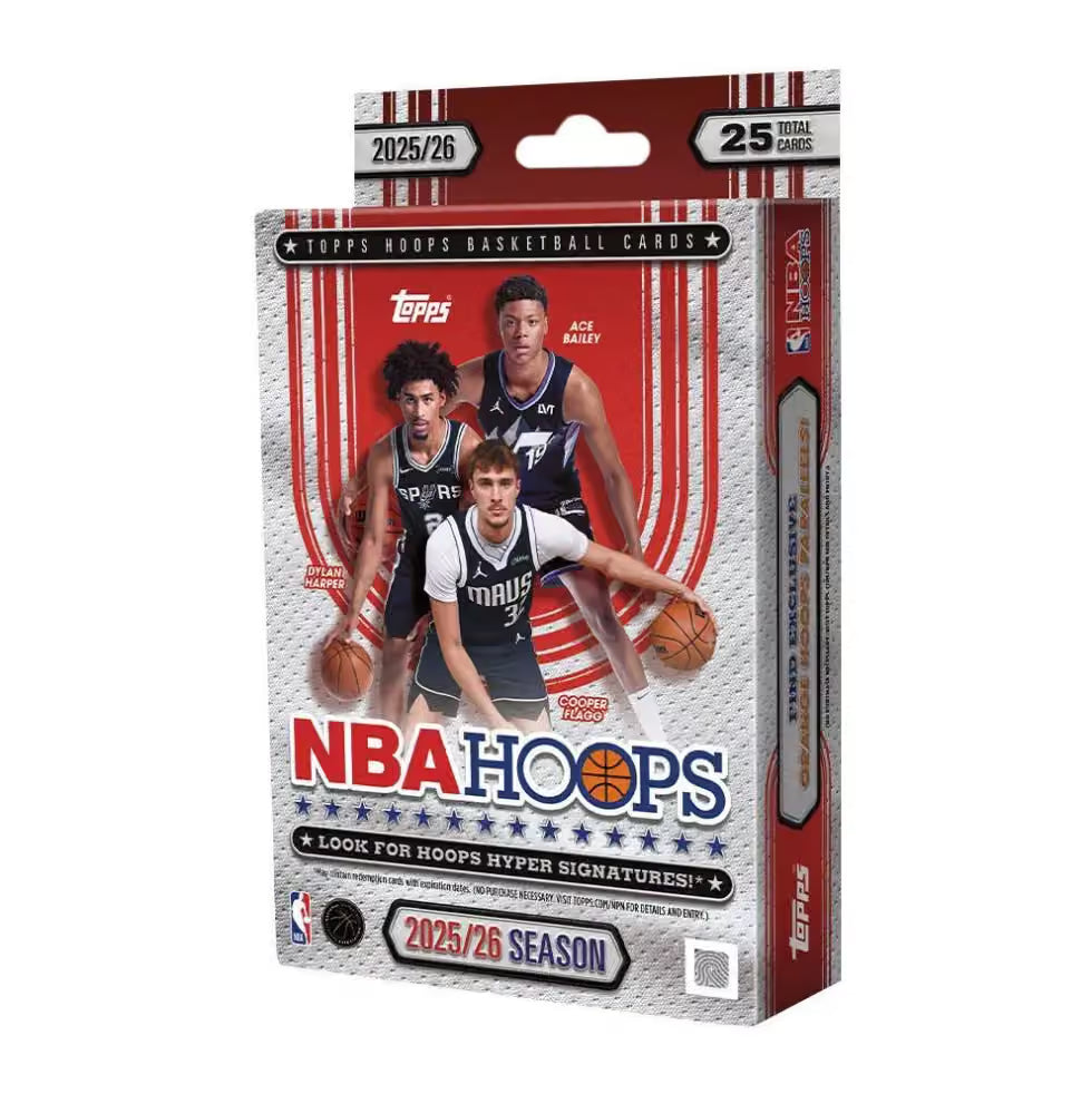 2025-26 Topps NBA Hoops Basketball Hanger