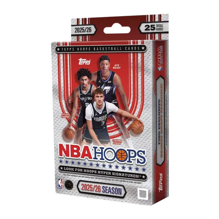 2025-26 Topps NBA Hoops Basketball Hanger