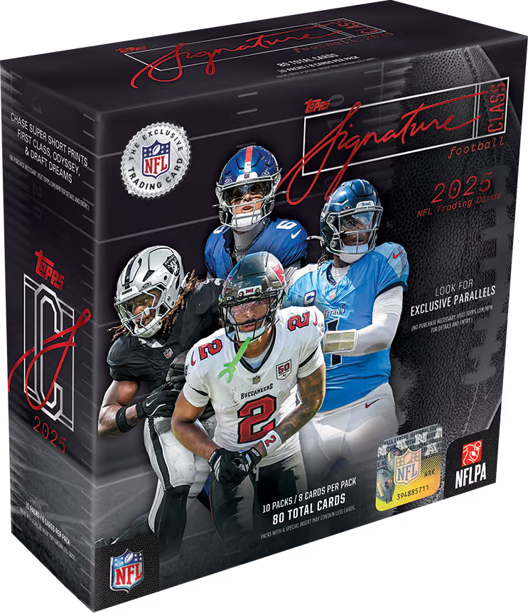2025 Topps Signature Class Football Mega