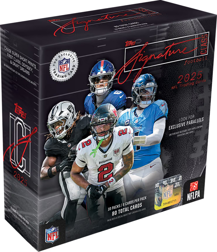 2025 Topps Signature Class Football Mega